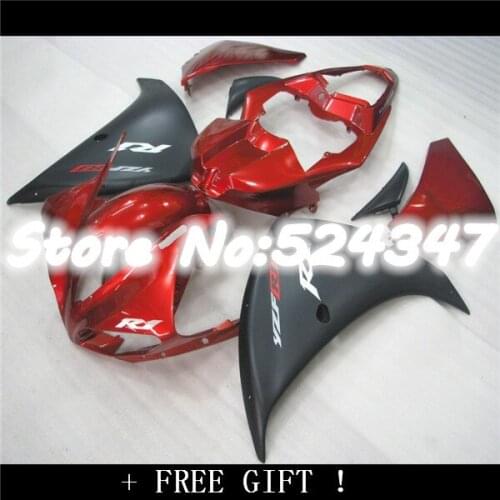 Fairing Set for red black YZF-R1 2009 2011 09-11 YZF1000 09 11 R1 YZF R1 09 11 10 YZF1000 2009 2010 2011 Plastic Kit