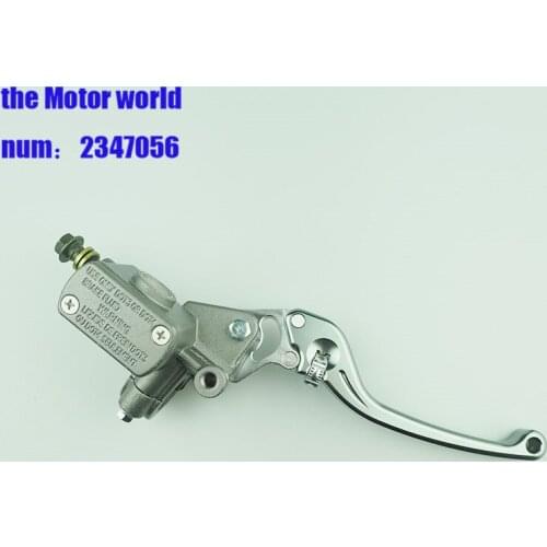 Silvery Brake Pump Master Cylinder Motorcycle lever Handlebar Hydraulic clutch Racing motorbike 155mm 22mm