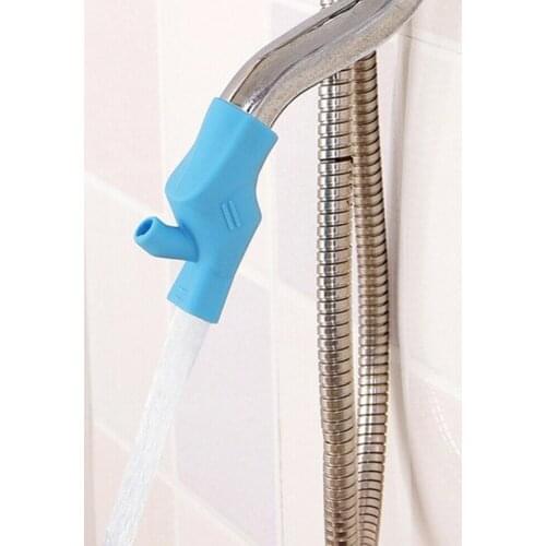 1pcs Silicone Elastic Faucet Extender Sink Kids Bathroom The Trough Of Bathroom Accessories Extension Kitchen Water G1I1