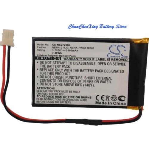 Cameron Sino 2000mAh Battery NENA-21120, NENA-PWBT10001 for Nexto DI ND 2725, DI ND2700