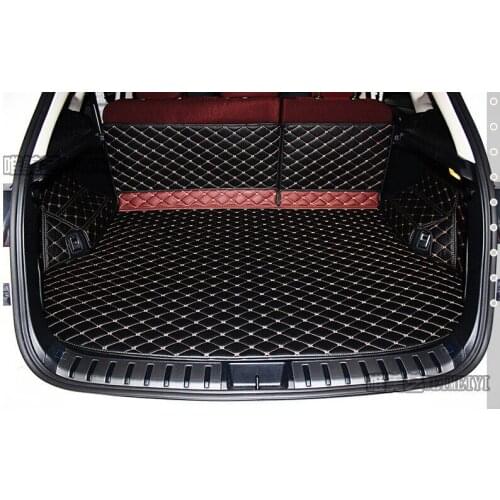 High quality! Full set car trunk mats for Lexus NX 300 200t 300h 2020-2014 waterproof boot carpets cargo liner luggage mats