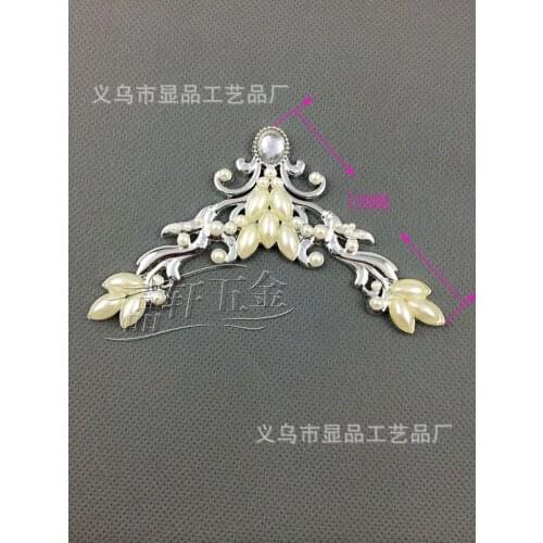 Factory direct frame corner flower corner flower diamond wedding photo studio Horn