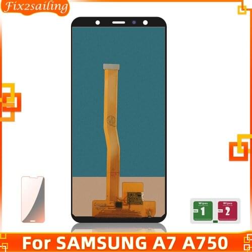 LCD Display For Samsung Galaxy A7 2018 A750 SM-A750F A750F A750G LCD Touch screen Digitizer Assembly For Samsung A750 A750M
