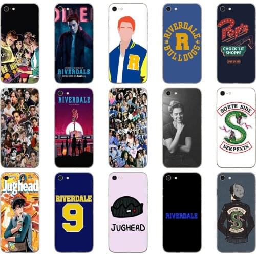 08DD American TV Riverdale Soft Silicone Cover Case for iphone 5 5s se 6 6s 8 plus 7 7 Plus X XS SR MAX case