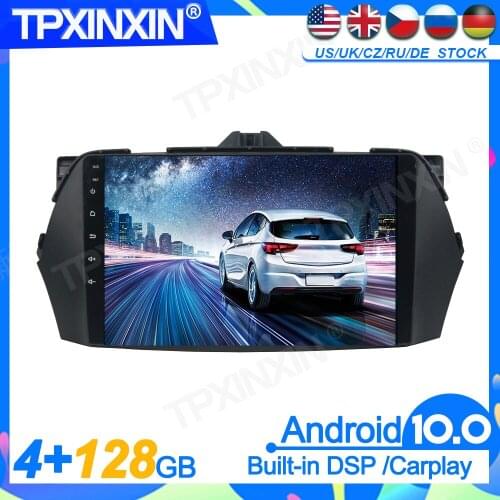 4GB+128GB Android 10 For Suzuki Ciaz 2013-2017 Head Unit Car Multimedia Player Auto Radio Tape Recorder GPS Navigation DSP IPS
