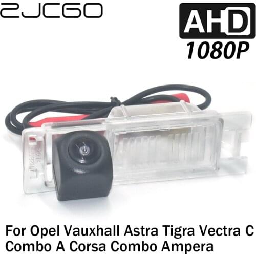 ZJCGO Car Rear View Reverse Backup Parking Reversing Camera for Opel Vauxhall Astra Tigra Vectra C Combo A Corsa Combo Ampera