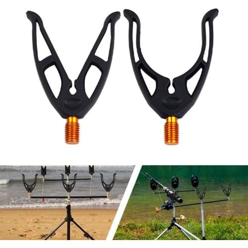 Fishing Rod Holders Head Telescopic Fishing Pod Grip Rod Support Stand Head Carp V+U Shape Holder Tackle Fishing Accessorie