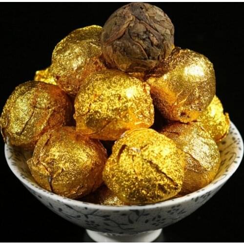 Chinese Yunnan Old Ripe China Tea Health Care Pu'er Tea Brick For Weight Lose Tea