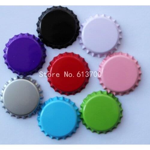 Both Side Corwn Bottle Caps Made of Tinplate Bottle Caps for jewelry Bows 1 inch Domes Without Liner 1000 pcs/Lot Free Shipping