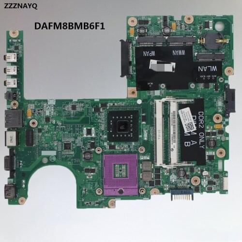 ZZZNAYQ DAFM8BMB6F1 Motherboard for dell studio 1555 0D177M CN-0D177M 1555 motherboard tested 100% work