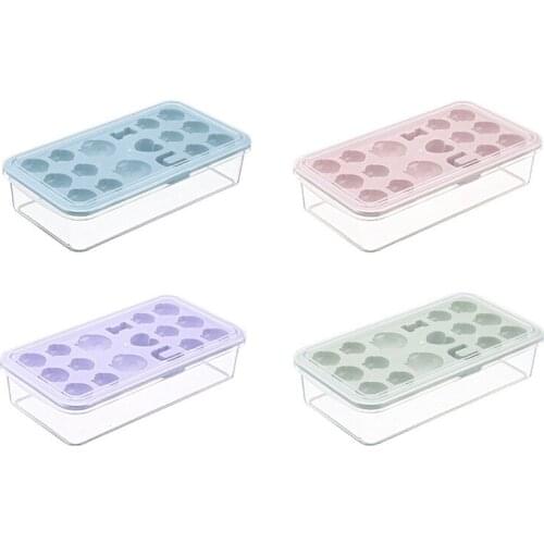 FQYL Penguin Modeling Food Grade Ice Model DIY Homemade Transparent Cover with Bottom Box Fun Ice Lattice 17