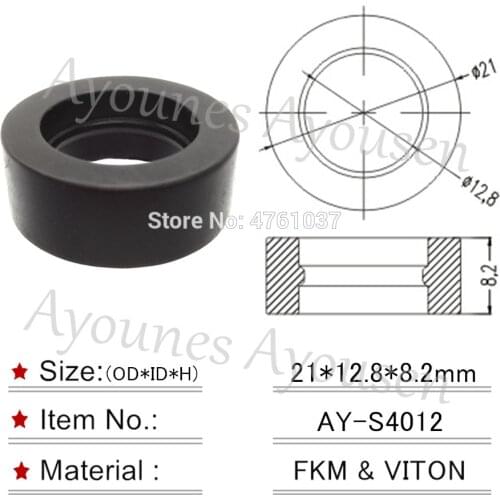 10pieces Rubber Seal for Honda Accord Fuel Injector Repair Kit AY-S4012