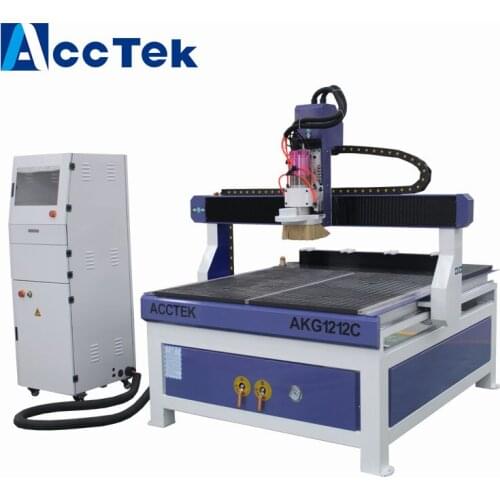 AccTek 4x4 feet ATC machine cnc wood engraving machine automatic tool changers cnc router