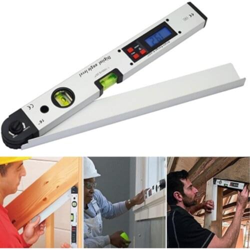 400mm 16inch Digital Protractor Digital angle level leveling inclinometer goniometer digital Angle Finder