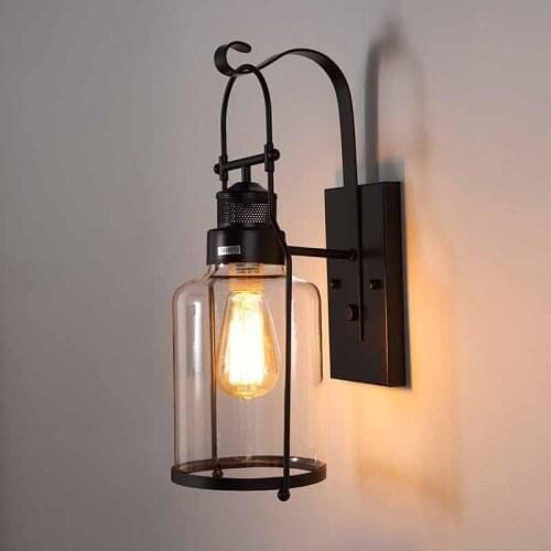 Vintage bedroom light wall lamp avizeler bedroom light rope aisle bedside corridor cabecero de cama home deco