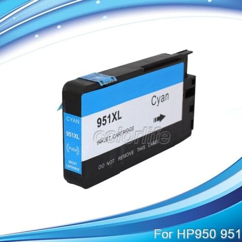 XIMO 3 PACK of Compatible Printer Ink Cartridge for hp 951XL Cyan Inkjet Cartridge for hp 8100 / 8600 etc
