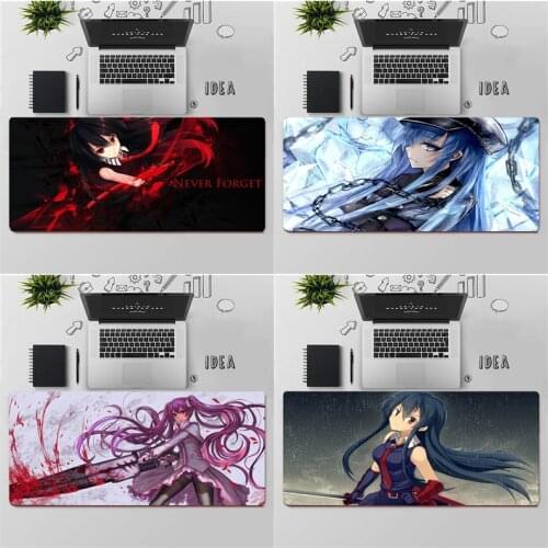 YNDFCNB Top Quality Akame Ga kill Rubber Mouse Durable Desktop Mousepad Free Shipping Large Mouse Pad Keyboards Mat