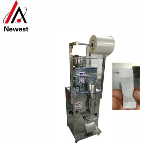 1g capacity 1cm width snus powder packing machine