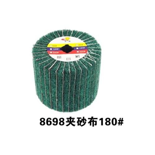 120*100*19mm grit 180 burnishing polishing wheel 3M8698 green color