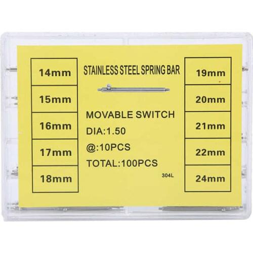 Watch Accessory watch strap 1.5mm / 0.06in Thickness Quick Release Spring Bars Strap Link Pins Watch Repair Tool watch