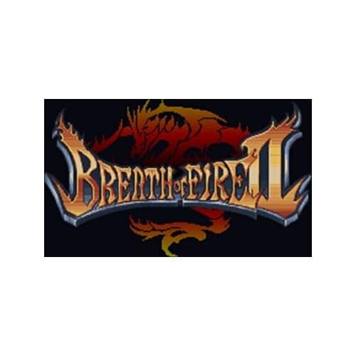 Breath of Fire II 16 bit Big Gray Game Card For USA NTSC Game Player