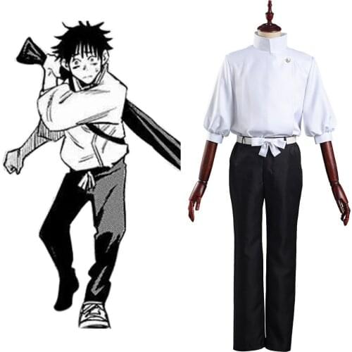 Anime Jujutsu Kaisen Yuuta Okkotsu Cosplay Costume Top Pants Outfits Halloween Carnival Suit