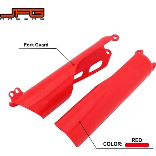 Motorcycle Drit Bike Plastic Absorber Front Fork Guard Protector For HONDA CRF250 CRF250R CRF450L CRF450R CRF450RX CRF450X 2019