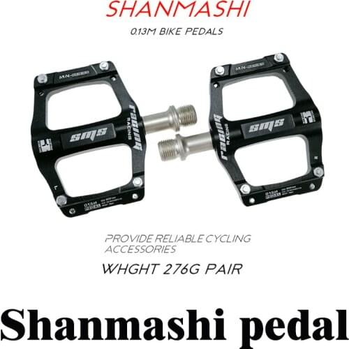 SHANMASHI SMS-013M bearing pedal road/mountain bicycle pedal Magnesium alloy one-piece non-slip pedal bicycle riding accessories