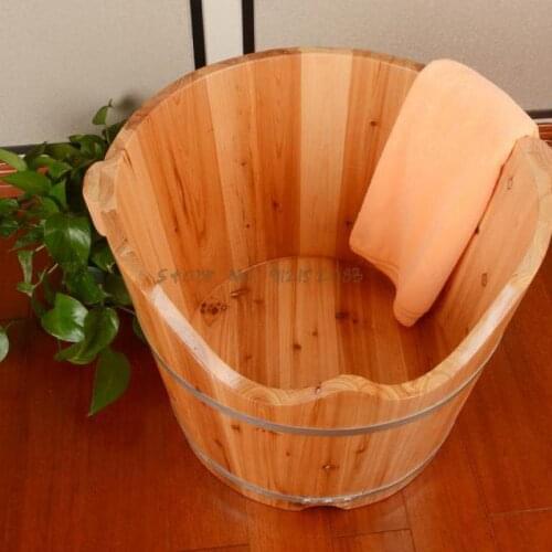 Sitz Bath Bucket Wooden Bucket Sitz Bath Tub Medicine Bath Hip Bath Sitz Bath Bucket Half Body Female Private Part Wooden Basin