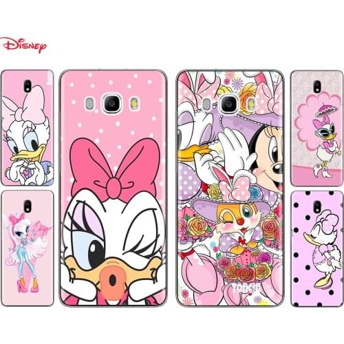 Silicone Cover Disney Daisy Duck For Samsung Galaxy J8 J7 Duo J6 J5 Prime J4 Plus J3 J2 Core 2018 2017 Phone Case