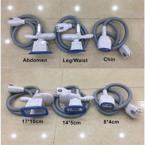 Freezing handle for body slimming weight loss lipolaser anti cellulite dissolve cold therapy massager