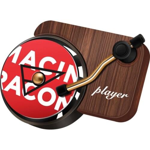 Record machine perfume car accessories interior