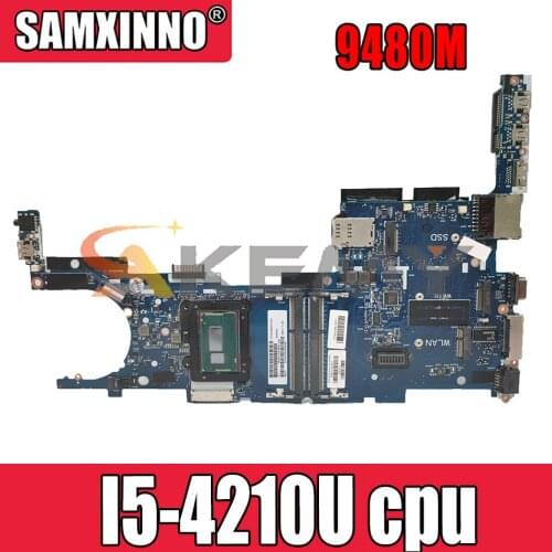 769717-501 769717-601 Laptop motherboard For HP Elitebook 9480M I5-4210U Notebook Mainboard 6050A2648201-MB-A02 SR1EF