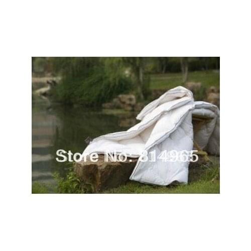 320GSM 7 BLANKET HIGH QUALITY 95% HUNGARIAN GOOSE DOWN QUILT DOONA COMFORTER QUEEN 210X210CM FREE SHIPPING
