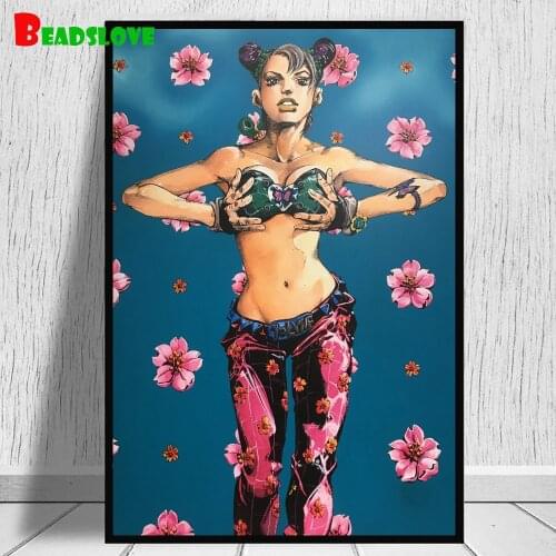 Dance Flower Girl Anime 5D DIY Diamond Embroidery full square drill diamond painting mosaic Home decor
