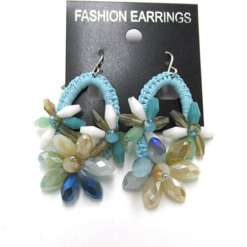 Free Shipping! 2017 Bling Bling Shinny Acrystal Stones Handmade Earrings