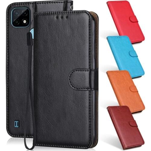 Cover For Realme 3 5 6 7 Narzo 20 Pro 3i 5i 5s 6i 6s 7i C3 C3i C11 C15 C17 C20 C21 Q Q2 10 30 10A 20A 30A Wallet Leather Case