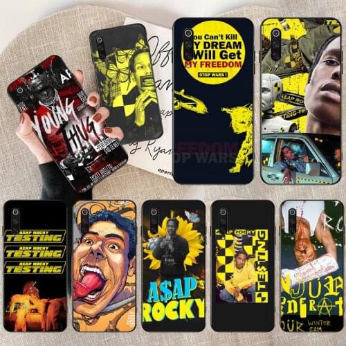 PENGHUWAN Rocky testing rap hip hop Black Soft Shell Phone Case Capa for Redmi Note 8 8A 7 6 6A 5 5A 4 4X 4A Go Pro Plus Prime