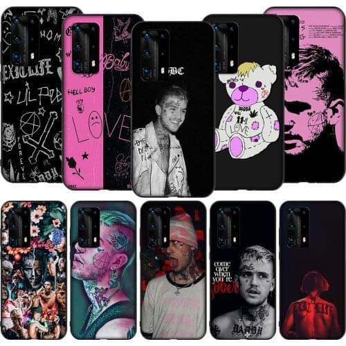T116 Lil Peep Lil Bo Case for Huawei P9 P10 P20 P30 P40 Y6 Y7 Y9 Lite Pro Max Prime Mini 2019