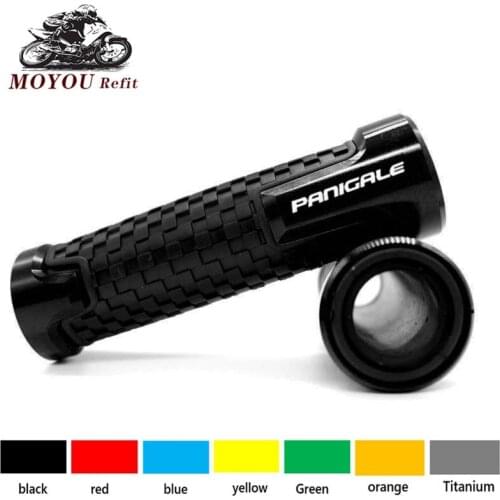 For DUCATI 899 959 1199 1299 Panigale / S/ Tricolor Motorcycle Accessories 7/8'' 22MM CNC Handlebar Grips Handle Grip Handle bar