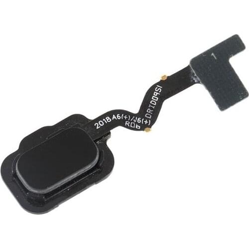 For Samsung Galaxy A6 2018 SM-A600/A6 Plus A6+/J6/J6 Plus J6+ Black/Gold/Purple Color Home Key Button Fingerprint Flex Cable