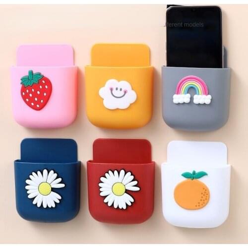 TV Air Conditioner Remote Control Storage Box Wall Mounted Storage Box Office Organizer Sundries Pen Mobile Phone Holder Rack