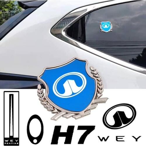 NEW Sticker Auto Emblem Decal For Great Wall Haval Hover H1 H2 H3 H4 H5 H6 H7 F5 F7 VIP Badge Car Styling Car Accessories