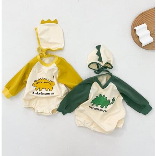 Autumn Newborn Infant Baby Boys Girls Rompers Clothing Kids Boy Girl Long Sleeve Cartoon Printing Rompers Clothes