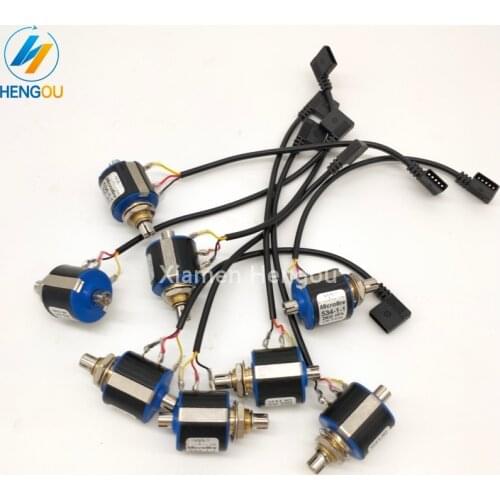 2 Pieces New 71.186.5321 2K Heidelberg Potentiometer for CD102 SM102 Printing Machine Spare Parts