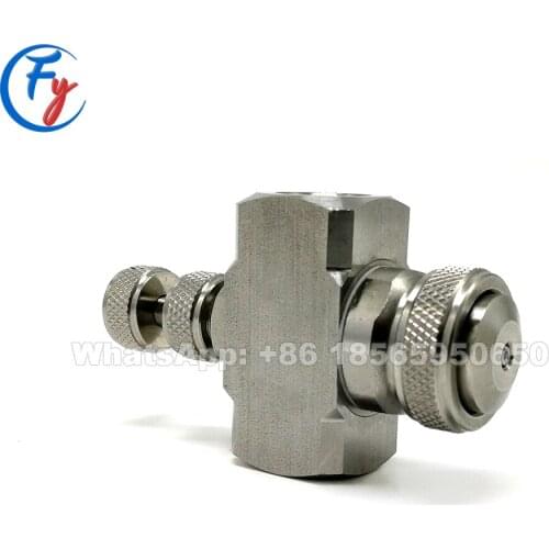 J series air atomizing spray nozzle, round spray pattern air atomizing nozzle, water misting air atomizing nozzle