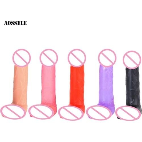 Realistic Dildo Penis Suction Cup Penis Silicone Dildo Adult Sex Toys For Women/Men/Gay Masturbation Anal Dildo Dick Erotic Toys