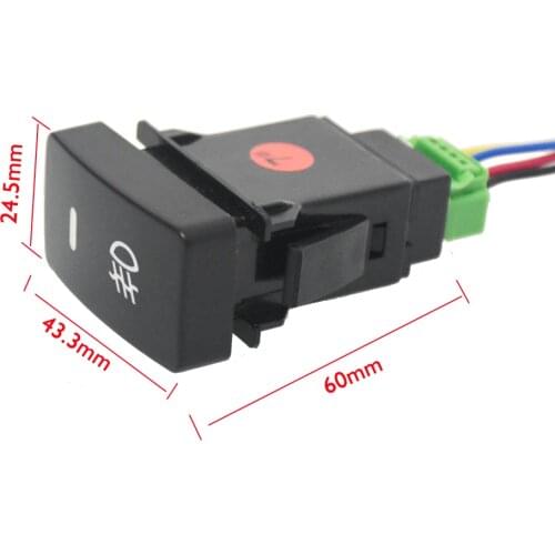 Special Dedicated 12V Car Fog Light Switch Daytime Running Lights Switch Fit For Honda Civic Crv Accord Hrv