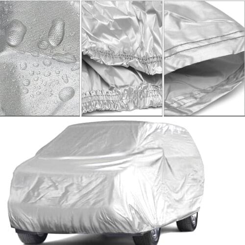 New WaterProof Full Auto Car Cover Sedan Hatchback SUV Van Door Dustproof Waterproof UV Sun Snow Dust Rain Resistant Storage