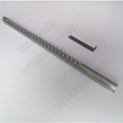 5/16" inch Keyway Broach C Push Type High speed steel HSS Cutting Tool for CNC Broaching machine Metalworking